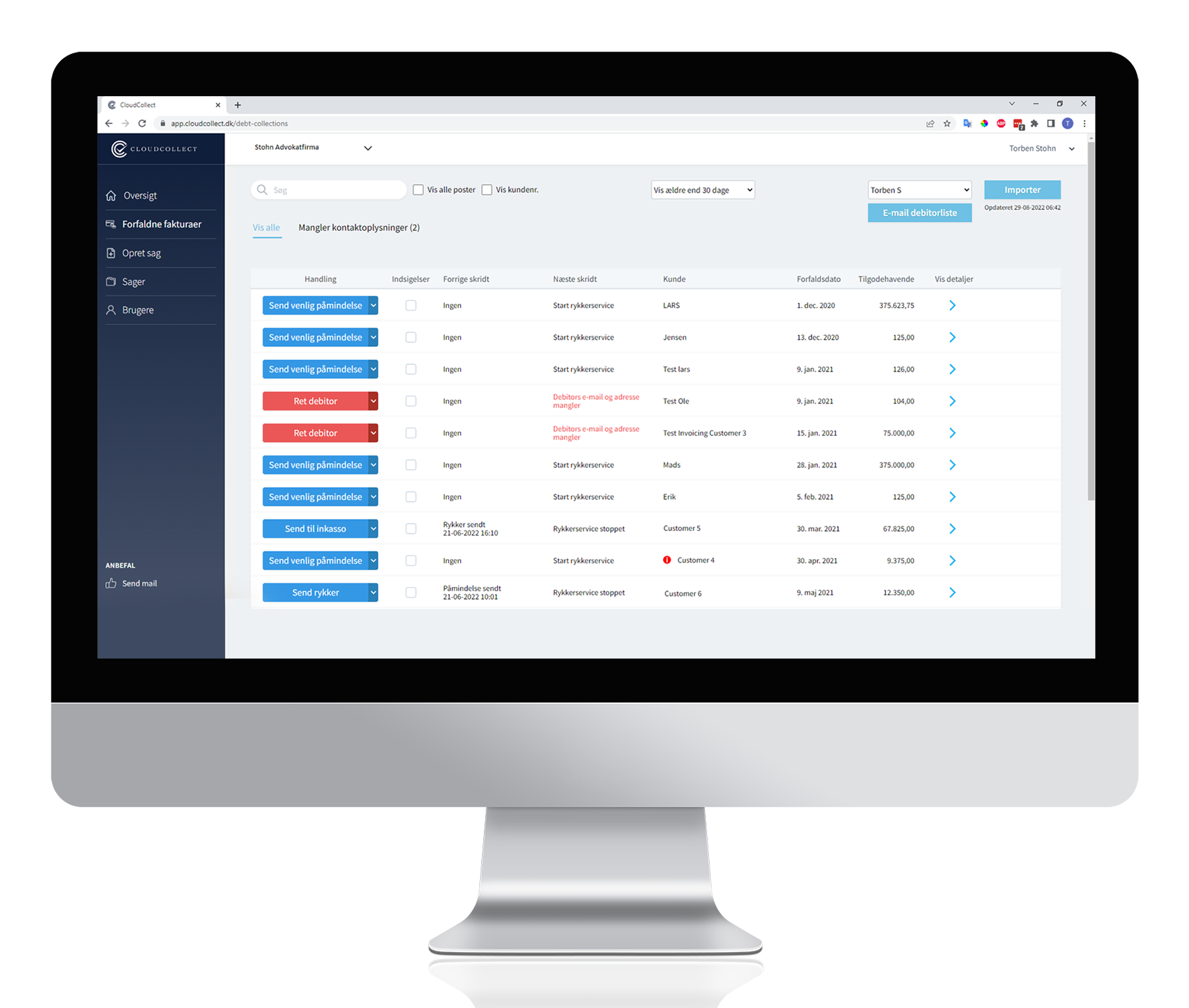 cloudcollect integreret med e conomic 1 e1751285141356